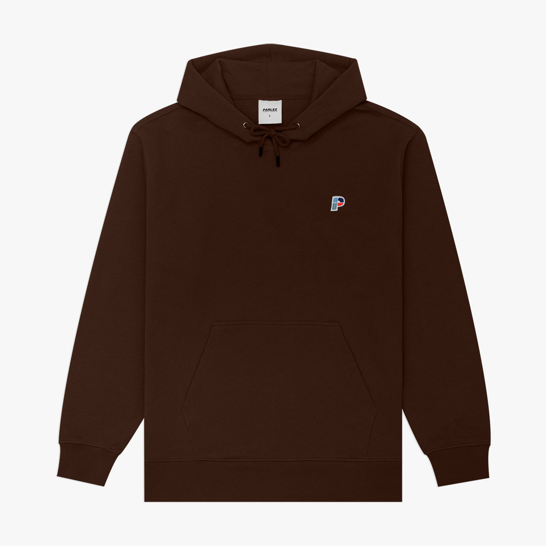 The Mens Avery Hoodie Mocha Brown from Parlez clothing