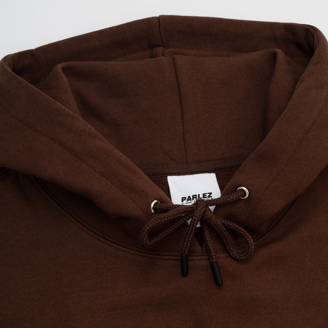 The Mens Avery Hoodie Mocha Brown from Parlez clothing