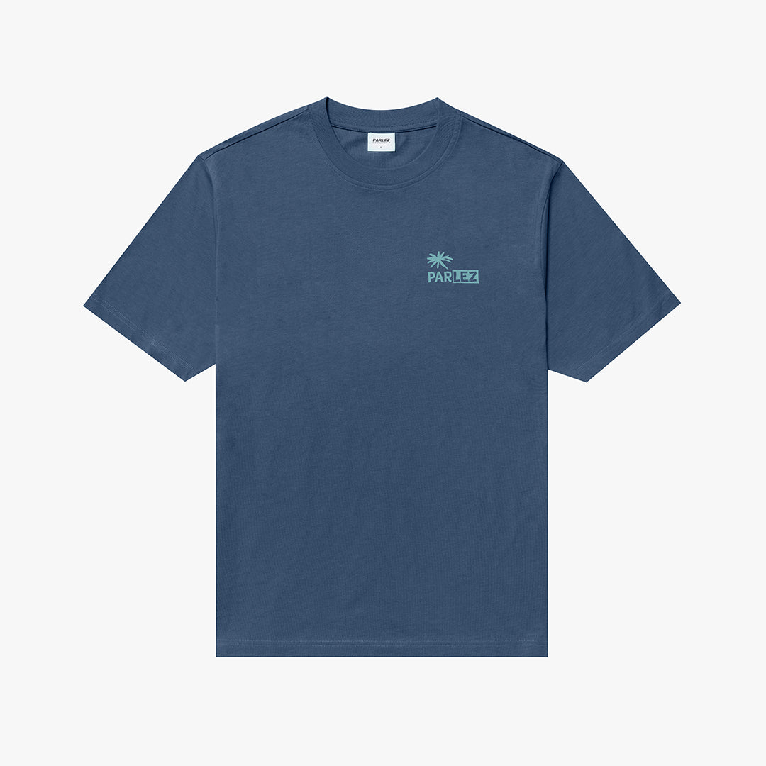 The Mens Destin T-Shirt Lagoon from Parlez clothing