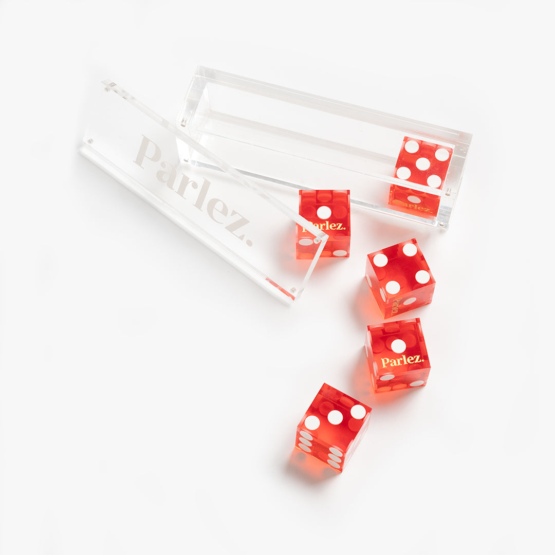 Dice Set Red