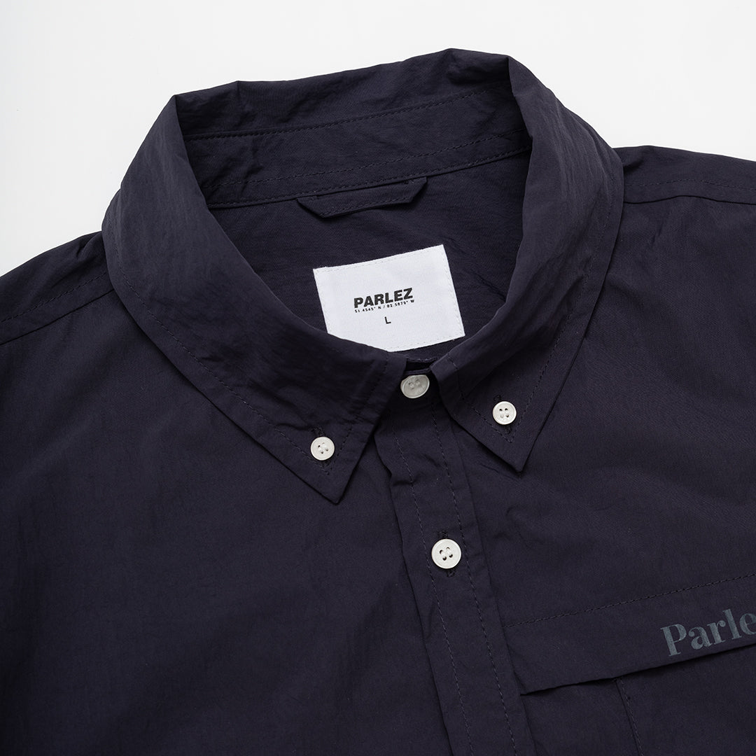 The Mens Dustin Shirt Navy from Parlez clothing