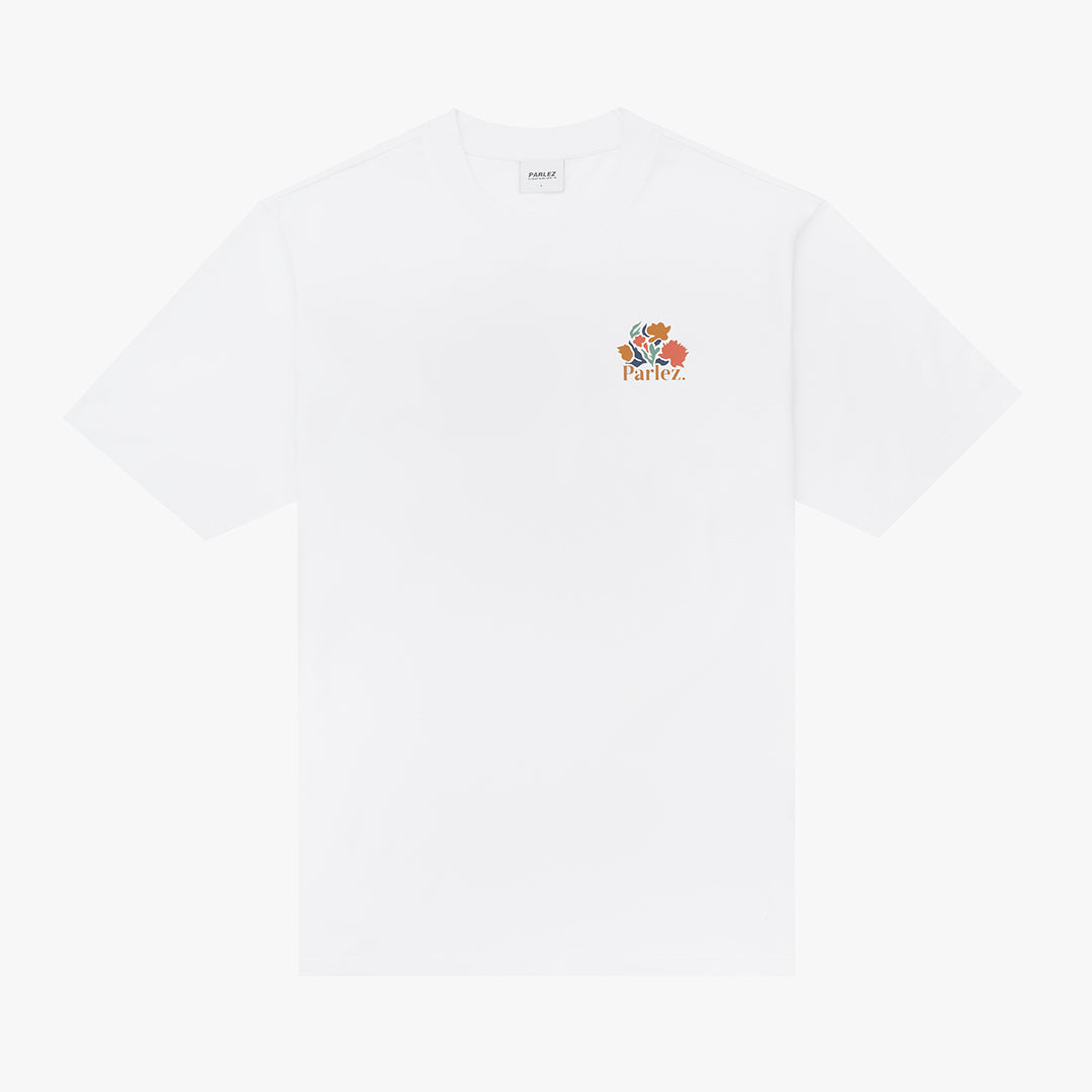 The Mens Eldora T-Shirt White from Parlez clothing