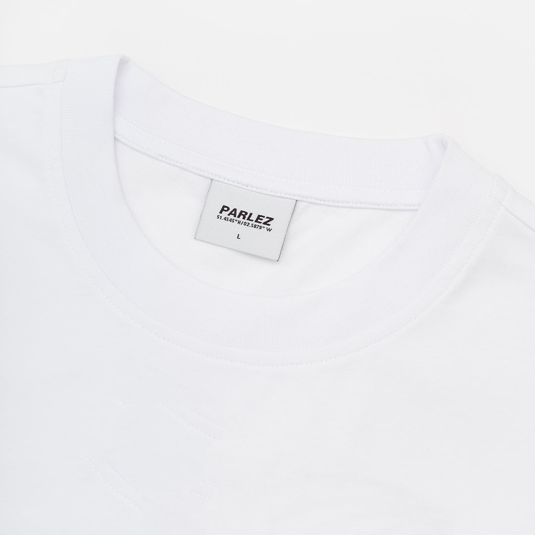 The Mens Eldora T-Shirt White from Parlez clothing