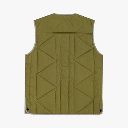 Elkins Gilet Olive Green