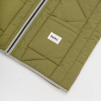 Elkins Gilet Olive Green