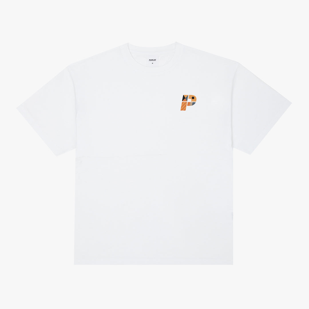 The Mens Estrella Oversized T-Shirt White from Parlez clothing