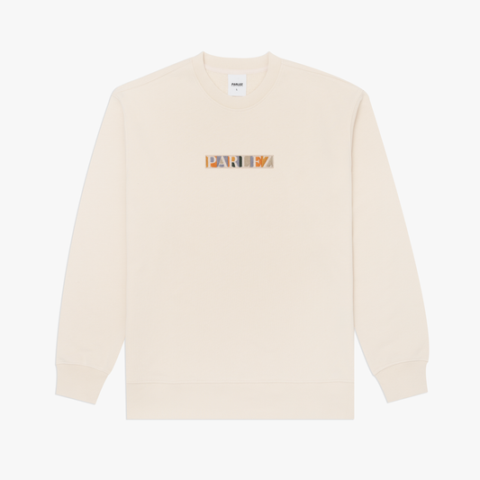 The Mens Felipe Sweatshirt Ecru from Parlez clothing