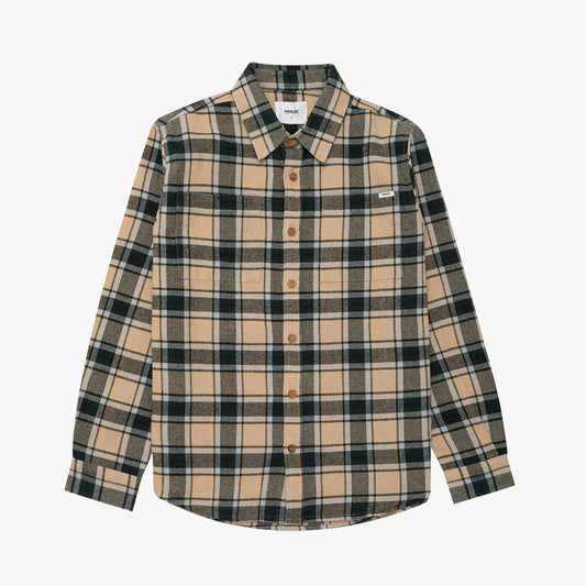 The Mens Fernley Shirt Green Check from Parlez clothing