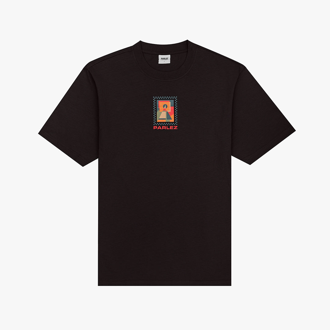 The Mens Figura T-Shirt Black from Parlez clothing