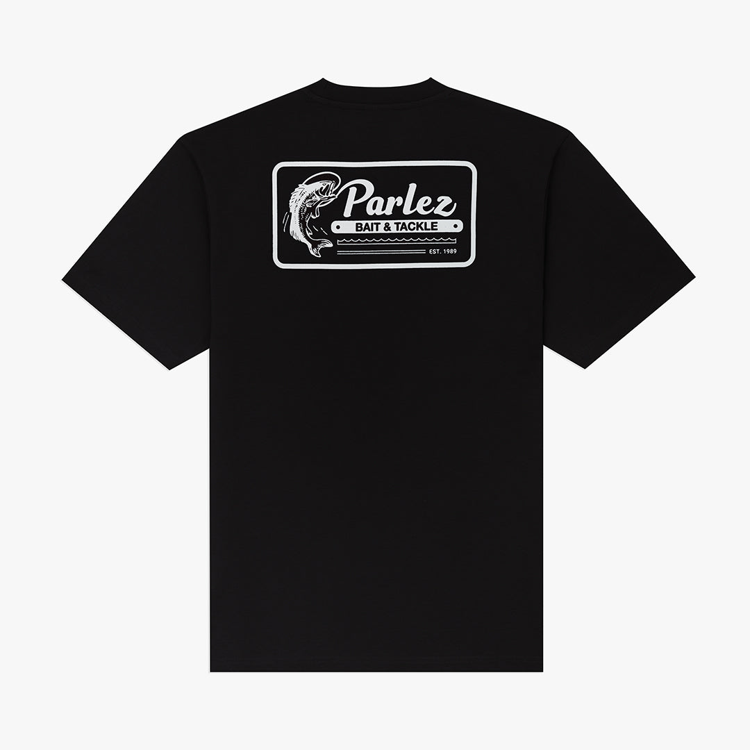 The Mens Dorsal T-Shirt Black from Parlez clothing