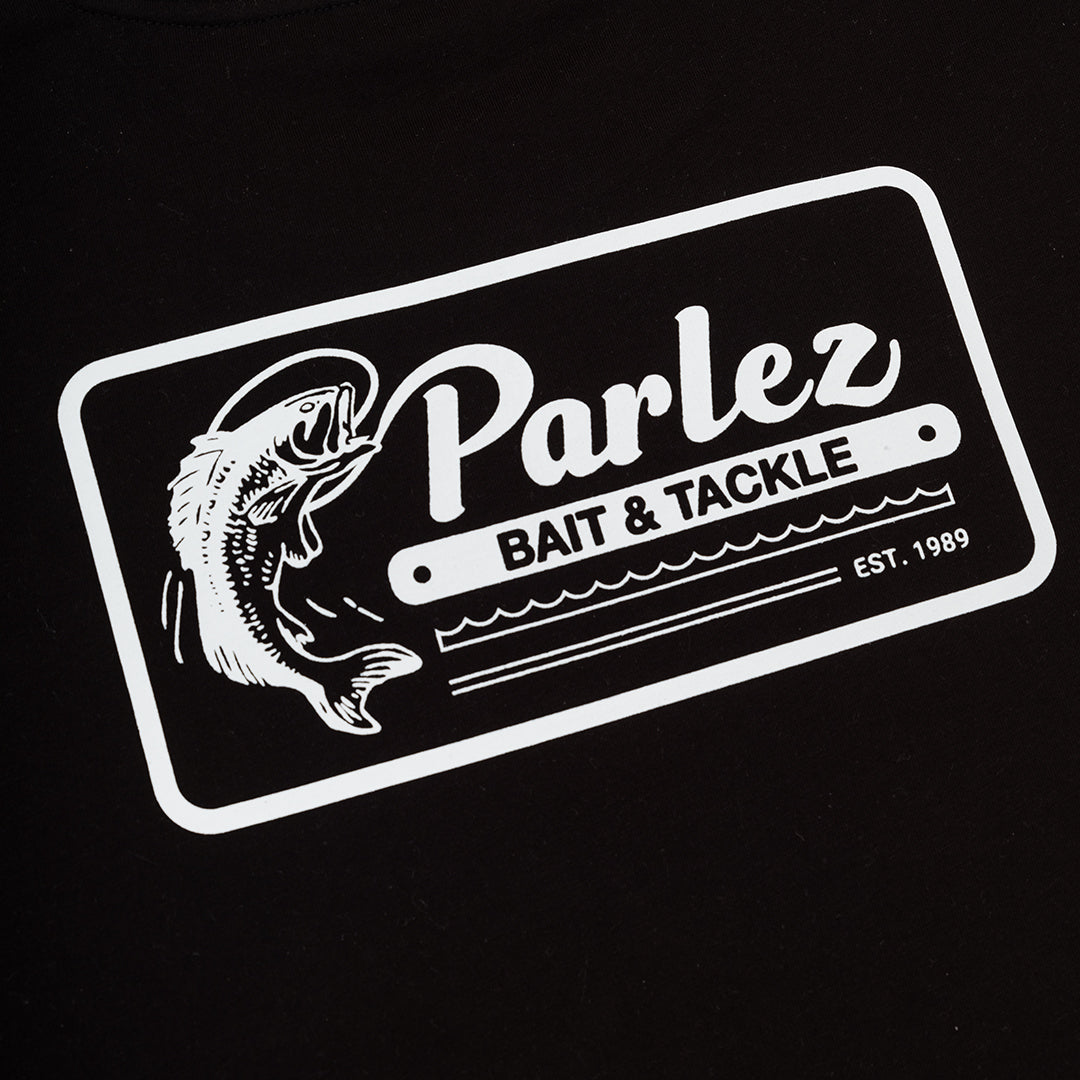 The Mens Dorsal T-Shirt Black from Parlez clothing