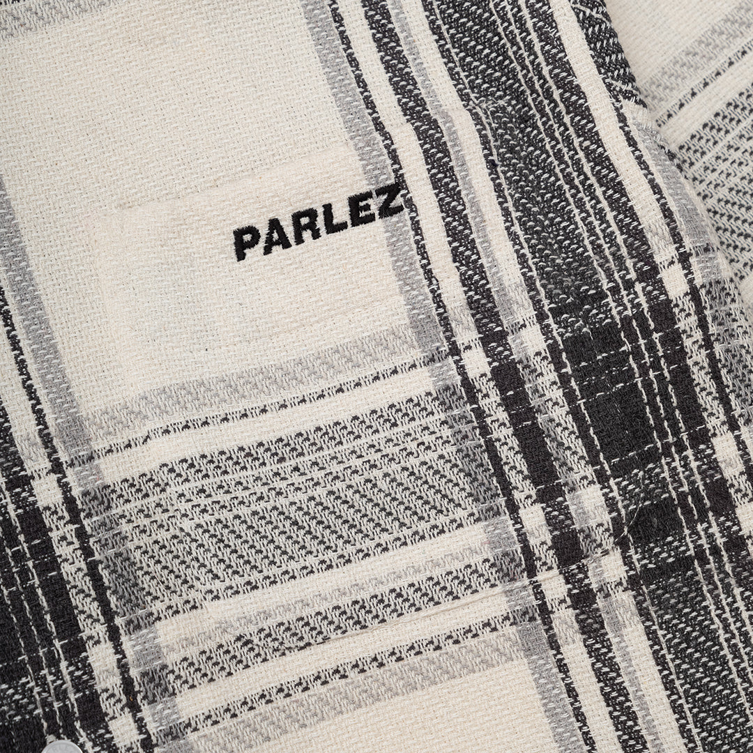The Mens Brooklyn Shirt Black Check from Parlez clothing