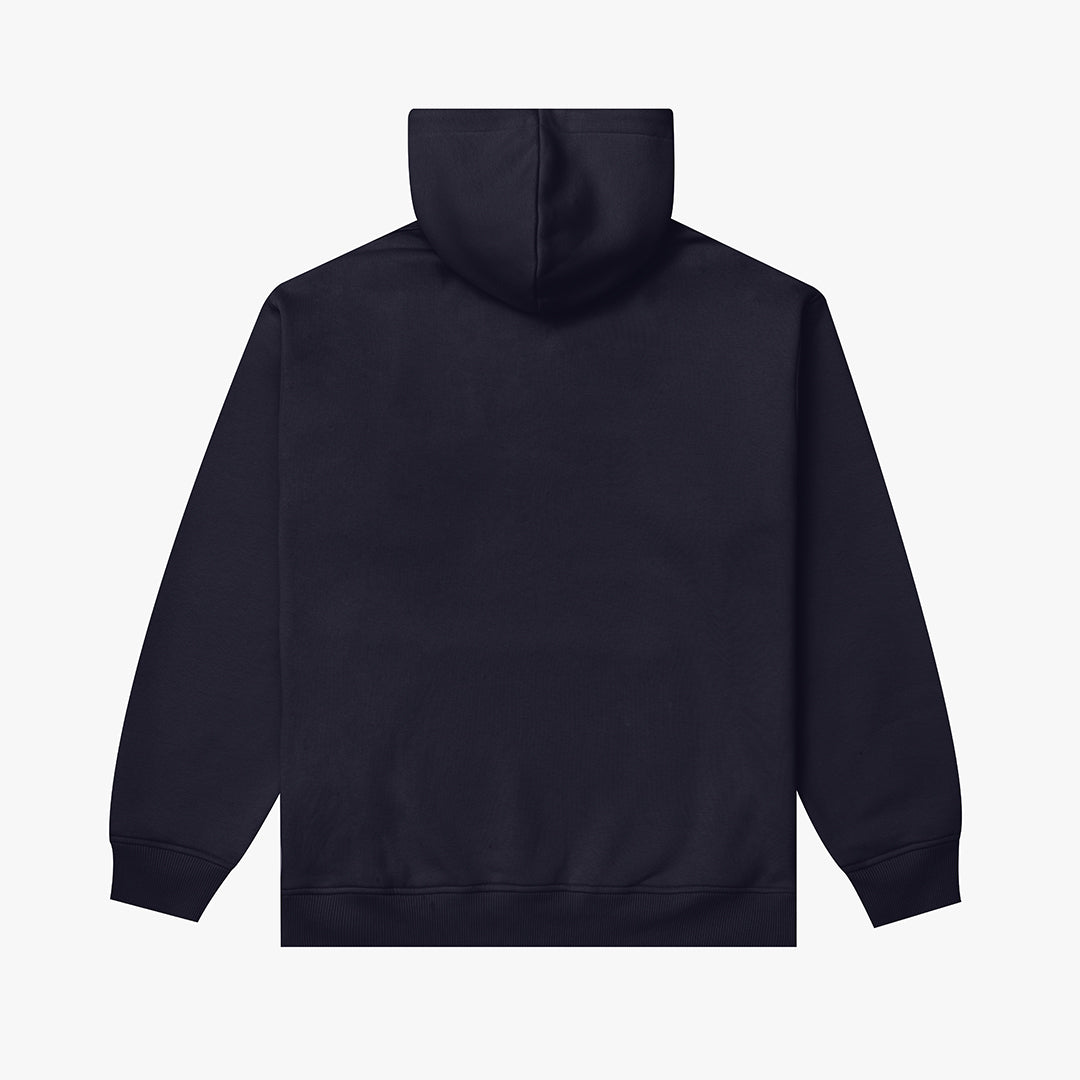 The Mens Flare Hoody Midnight from Parlez clothing