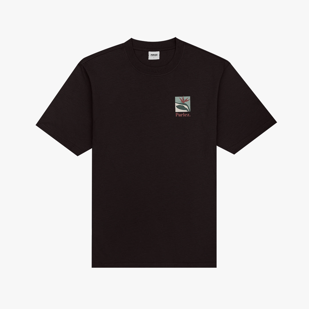 Flora T-Shirt Black