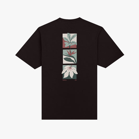 Flora T-Shirt Black