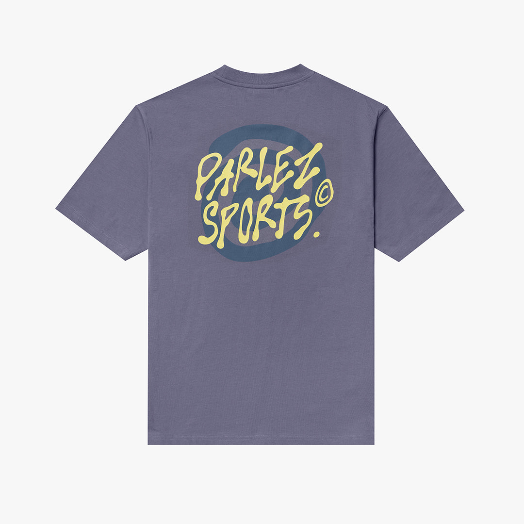 The Mens Flow T-Shirt Purple Haze from Parlez clothing