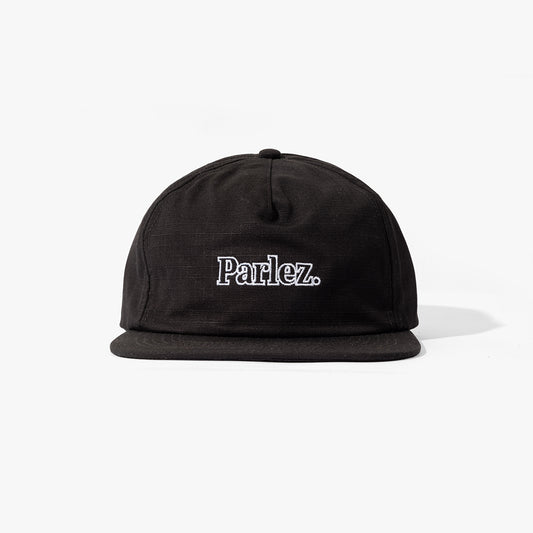 The Mens Forma 5.5 Panel Cap Black from Parlez clothing