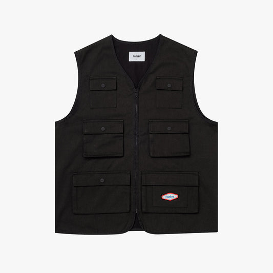 The Mens Journey Gilet Black from Parlez clothing