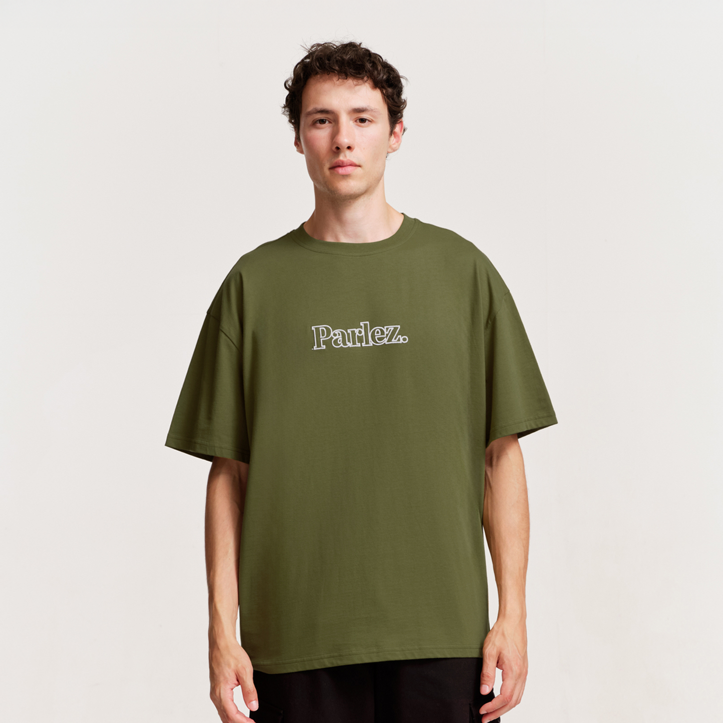 The Mens Magna Os T-Shirt Fern from Parlez clothing