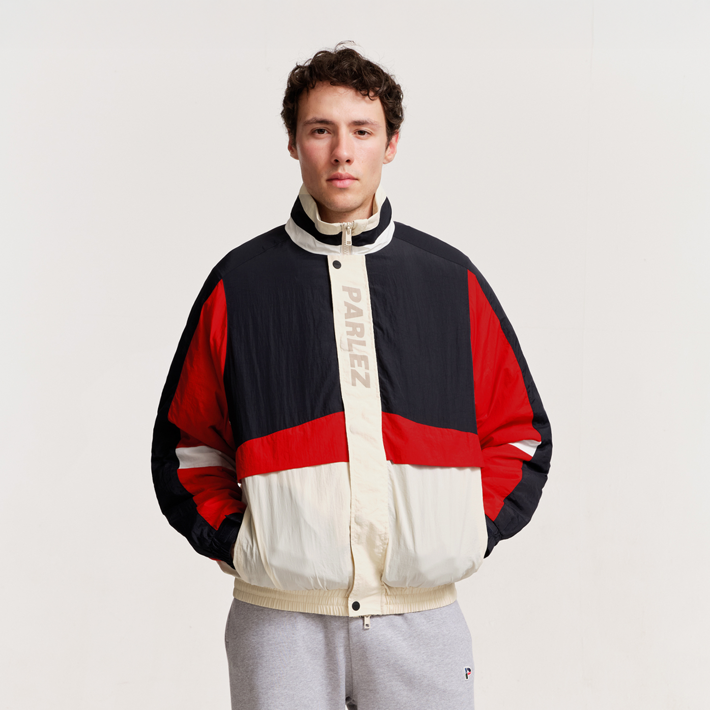 The Mens Slalom Jacket Midnight from Parlez clothing