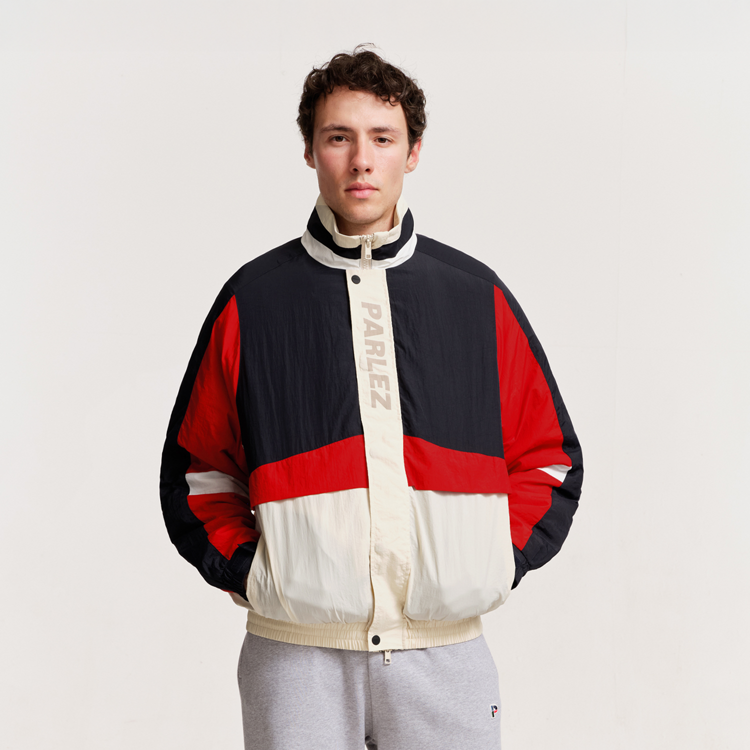 The Mens Slalom Jacket Midnight from Parlez clothing