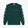 Haldane Long Sleeve Top Deep Green