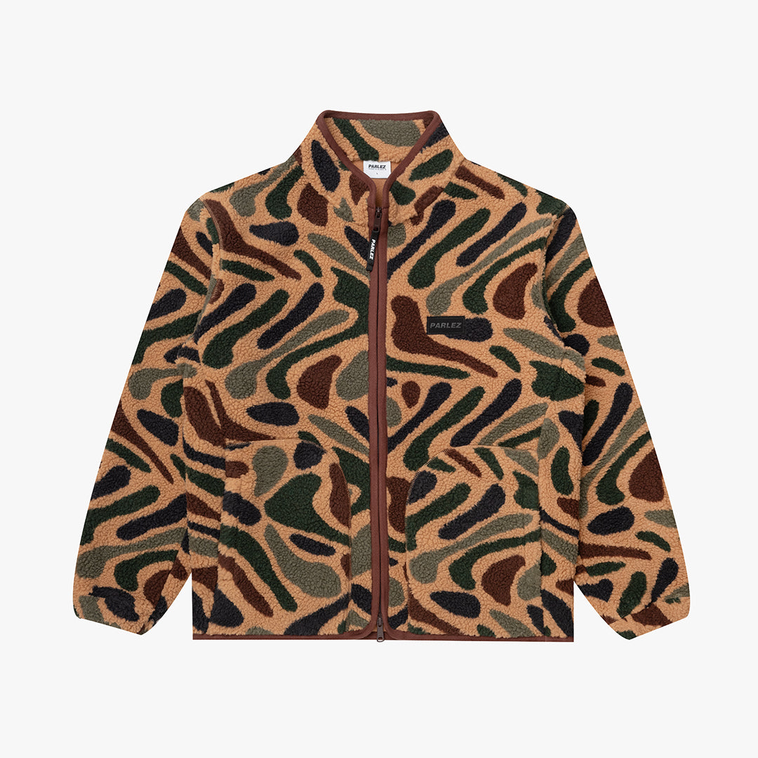 The Mens Hedgeman Fleece Camo from Parlez clothing