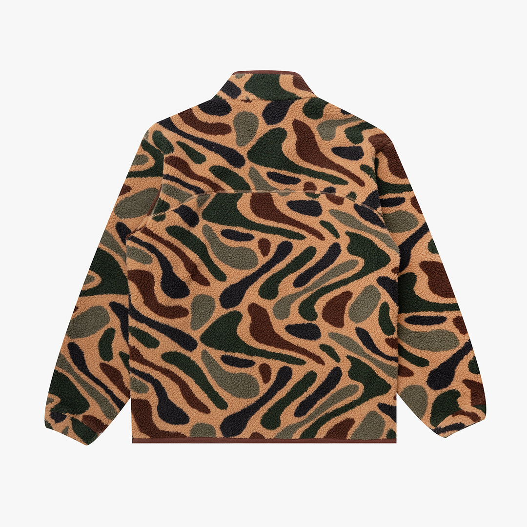The Mens Hedgeman Fleece Camo from Parlez clothing