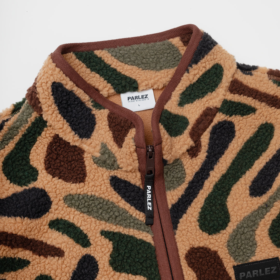 The Mens Hedgeman Fleece Camo from Parlez clothing