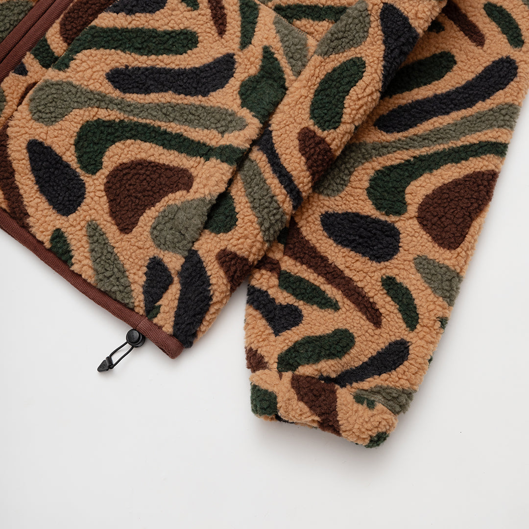 The Mens Hedgeman Fleece Camo from Parlez clothing