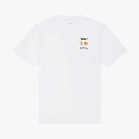 The Mens Henshaw T-Shirt White from Parlez clothing