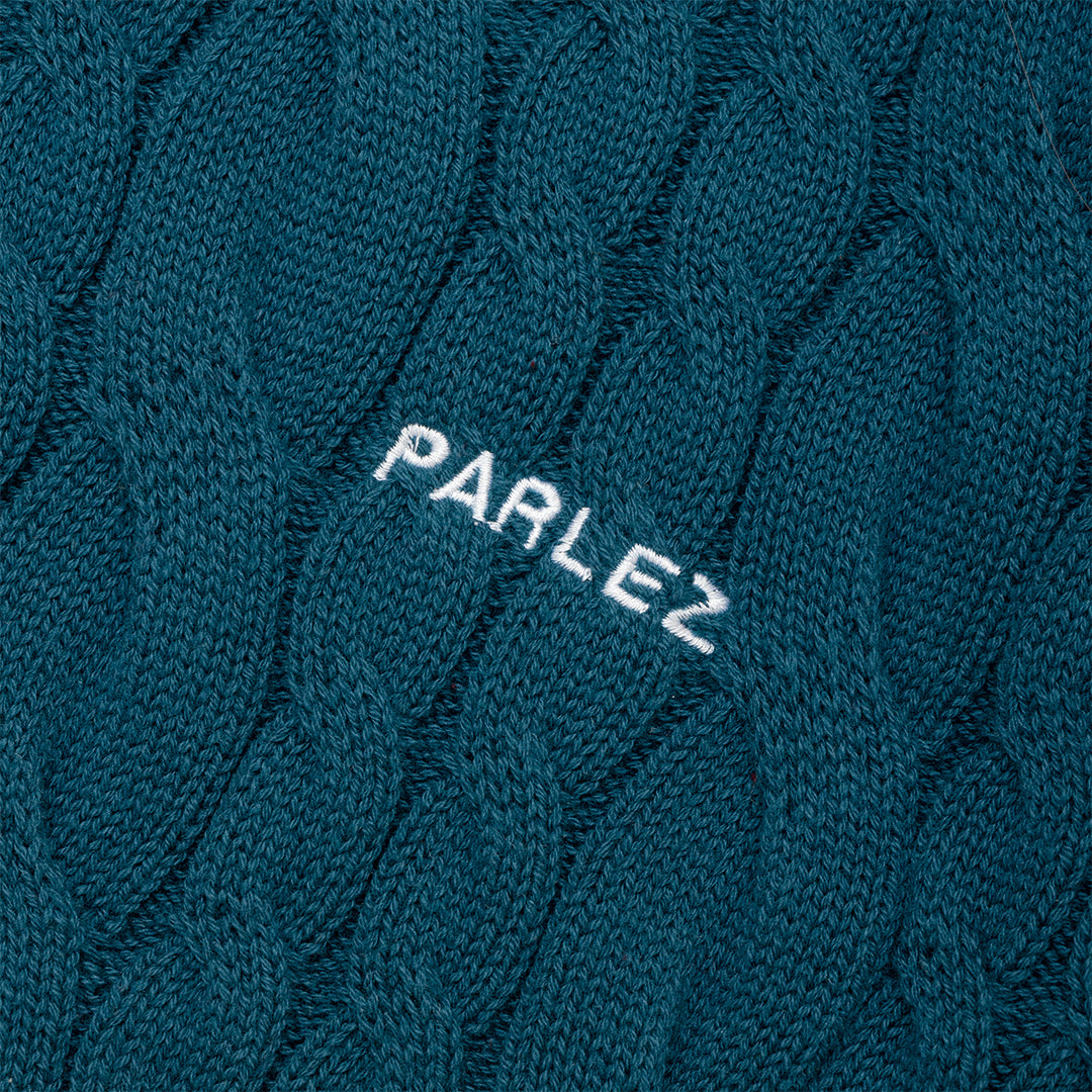 Horizon Crew Knit Petrol