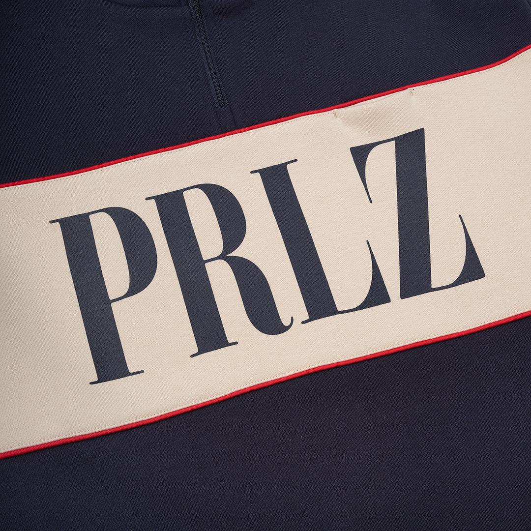 The Mens Horizon 1/4 Zip Midnight from Parlez clothing