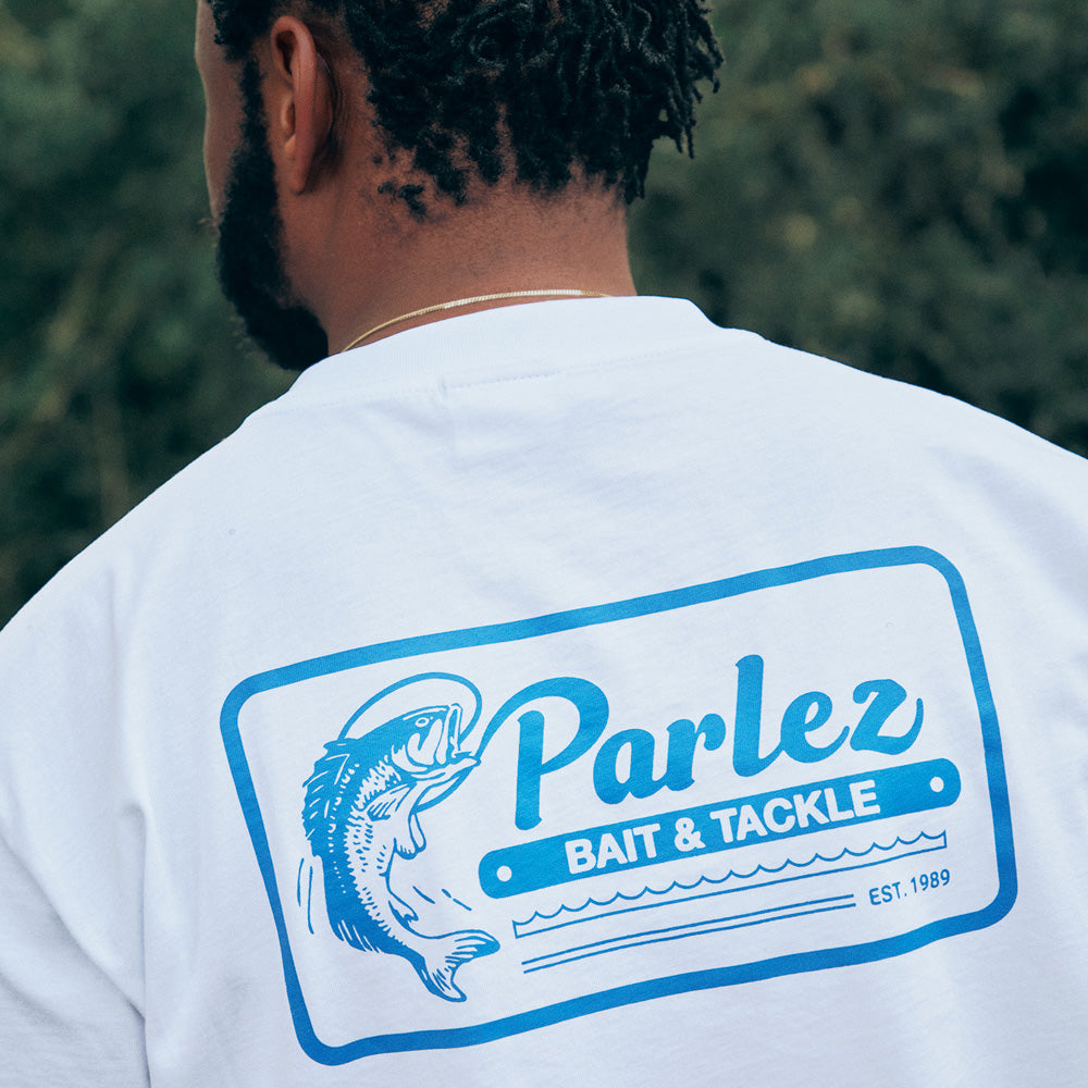 The Mens Dorsal T-Shirt White from Parlez clothing