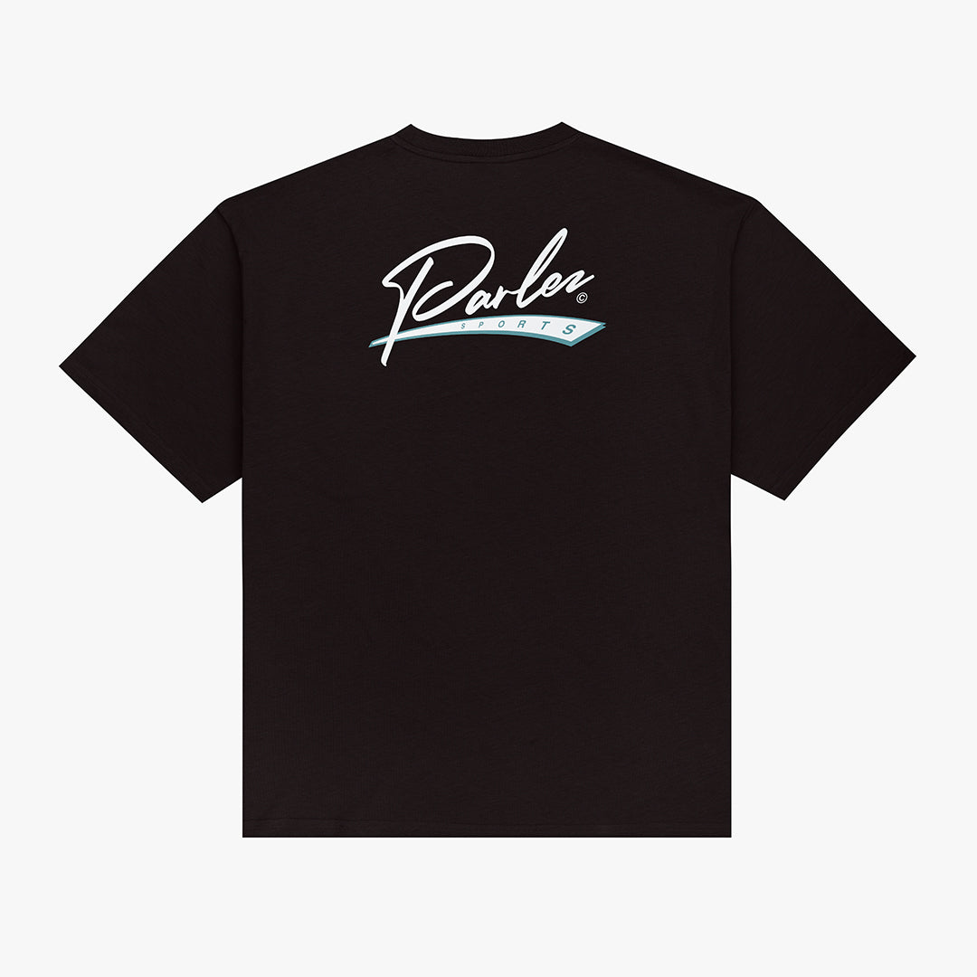 The Mens Inning Os T-Shirt Black from Parlez clothing