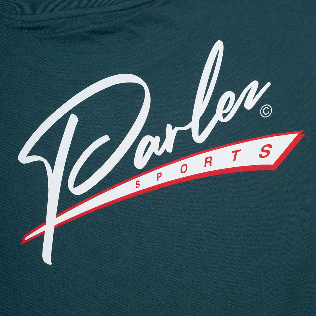 The Mens Inning T-Shirt Petrol from Parlez clothing