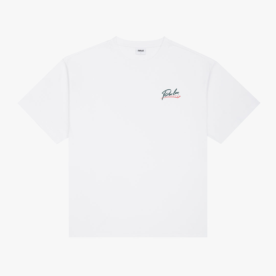The Mens Inning Os T-Shirt White from Parlez clothing