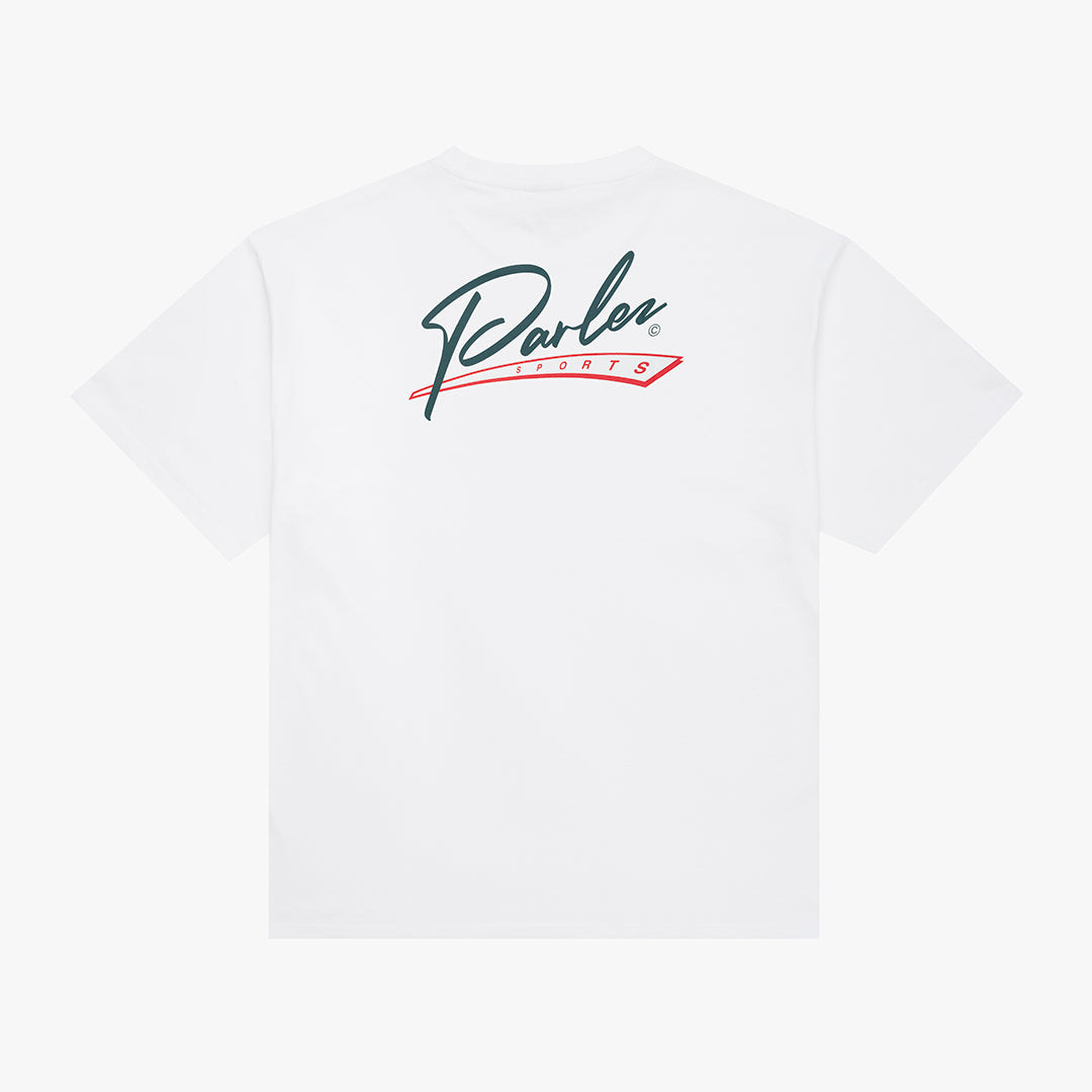 The Mens Inning Os T-Shirt White from Parlez clothing