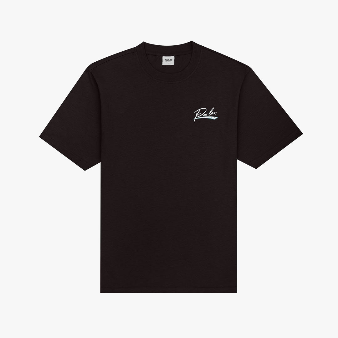 The Mens Inning T-Shirt Black from Parlez clothing