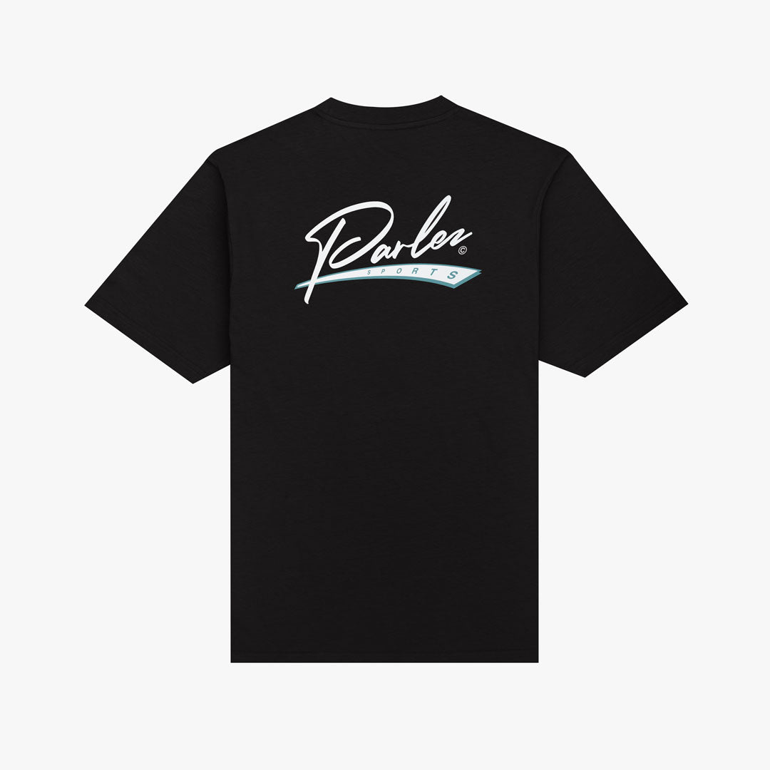 The Mens Inning T-Shirt Black from Parlez clothing