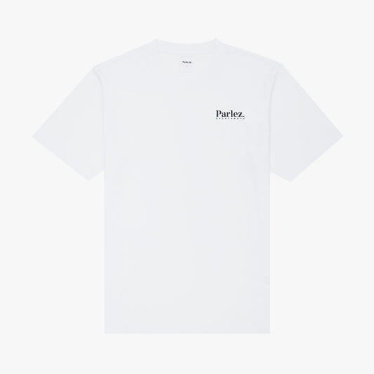 The Mens Jurupa T-Shirt White from Parlez clothing