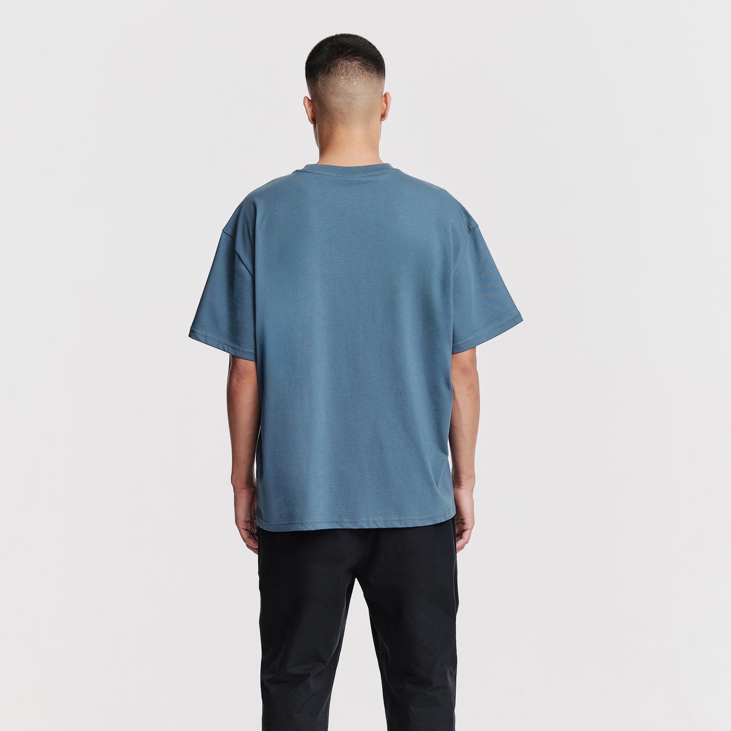 Clemente Overzsized T-Shirt China Blue