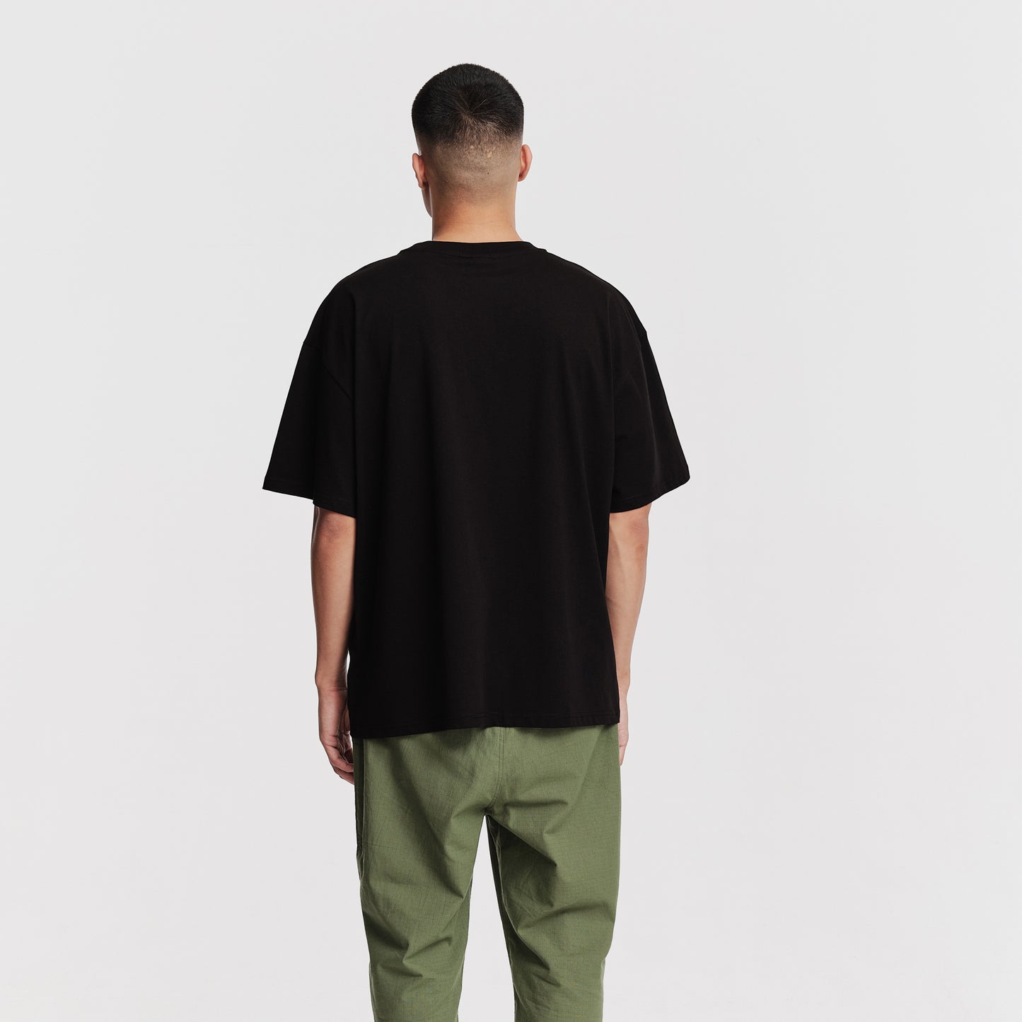 The Mens Estrella Oversized T-Shirt Black from Parlez clothing