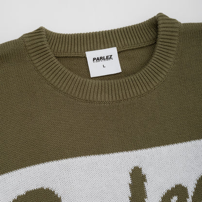 Rubio Knit Olive Green