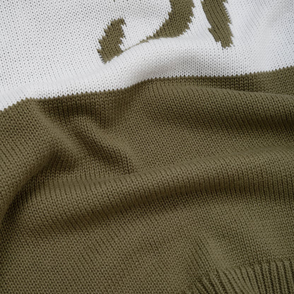 Rubio Knit Olive Green