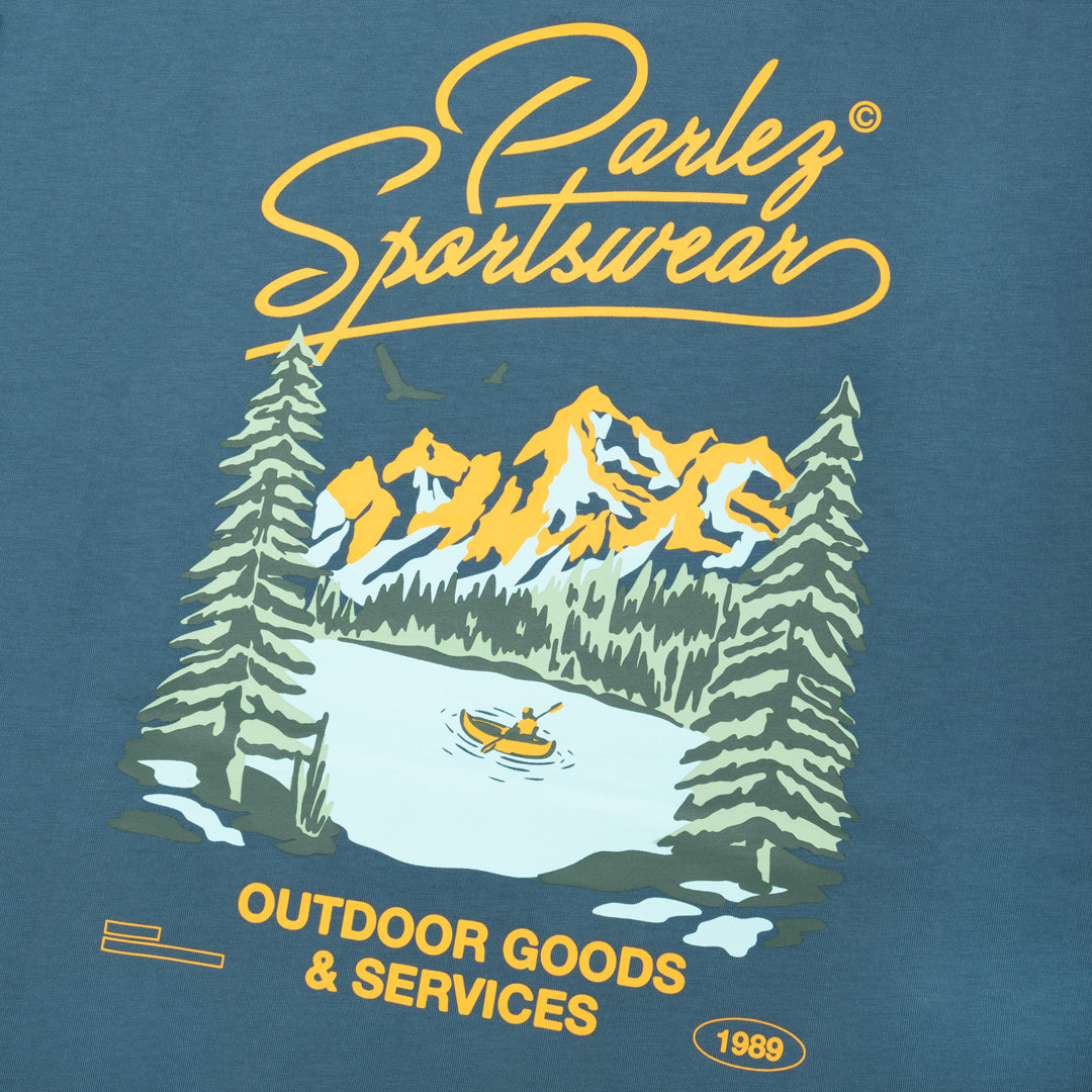 Larson T-Shirt Petrol
