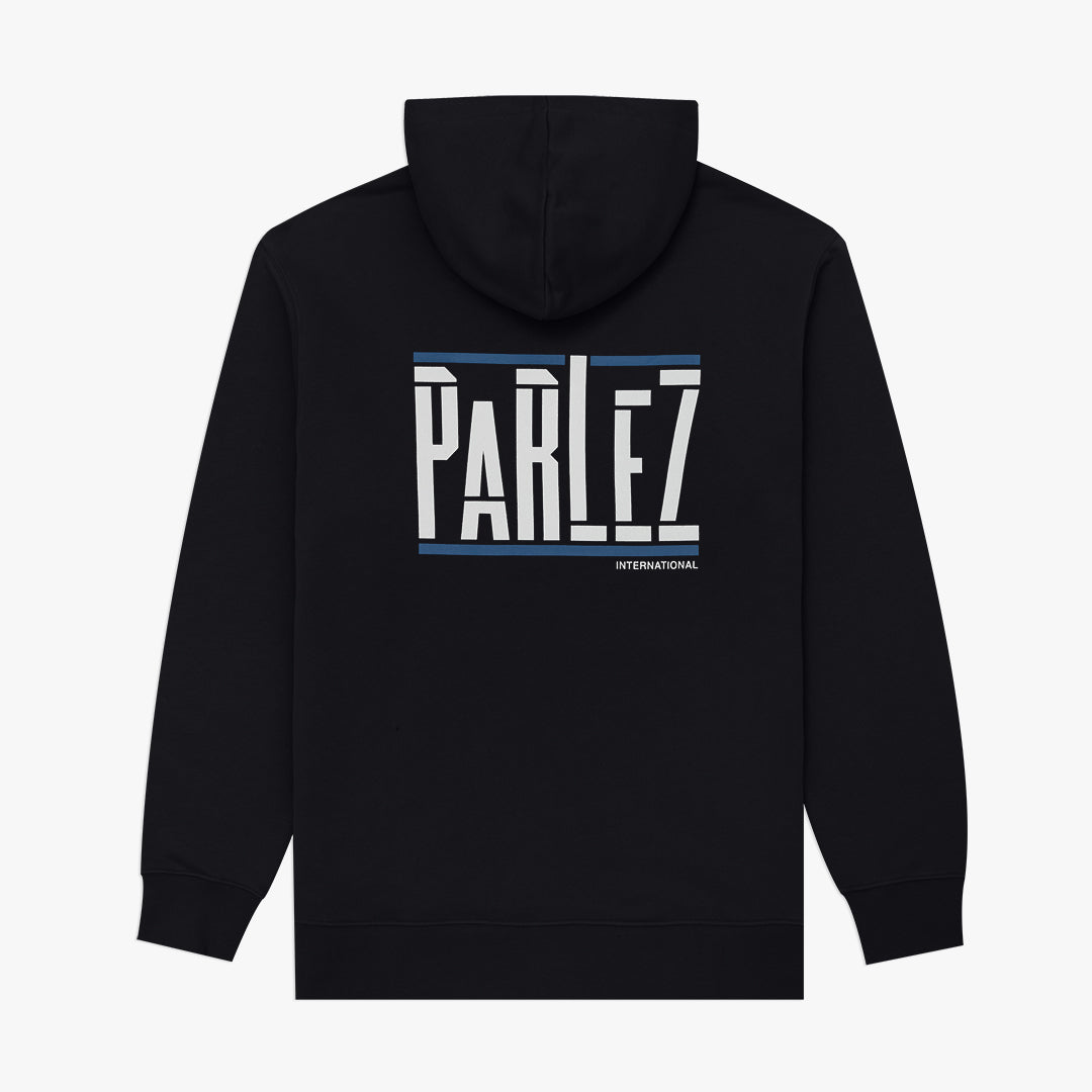 The Mens Layman Hoodie Black from Parlez clothing