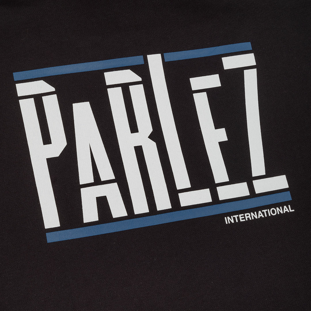 The Mens Layman Hoodie Black from Parlez clothing