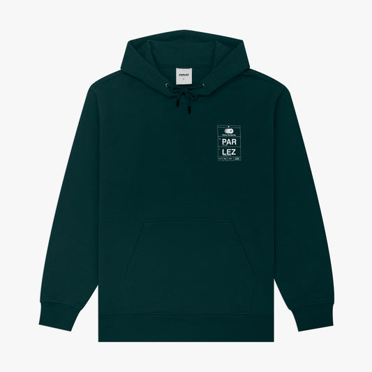 Layover Hoodie Deep Green