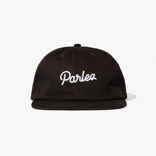 The Mens Leon 6 Panel Cap Black from Parlez clothing